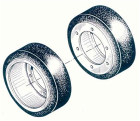 M2/M3/M16/M21 Road Wheel